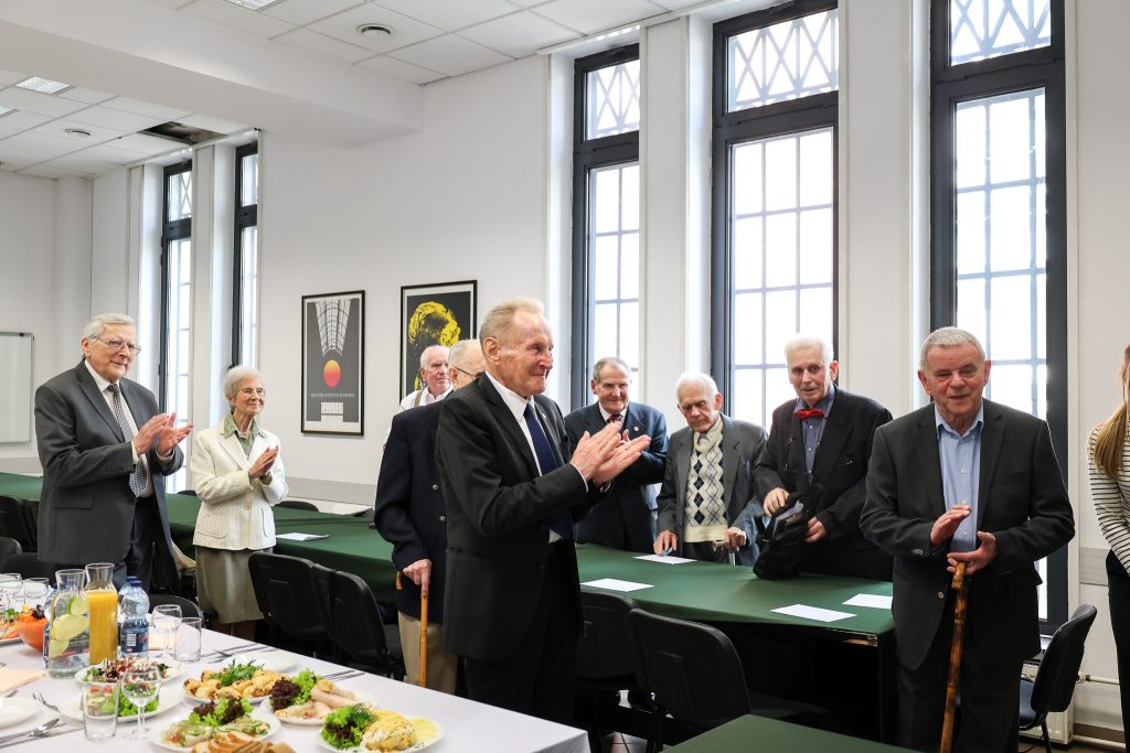 Spotkanie Absolwentów Wydziału Elektrycznego, którzy studia ukończyli 60 lat temu