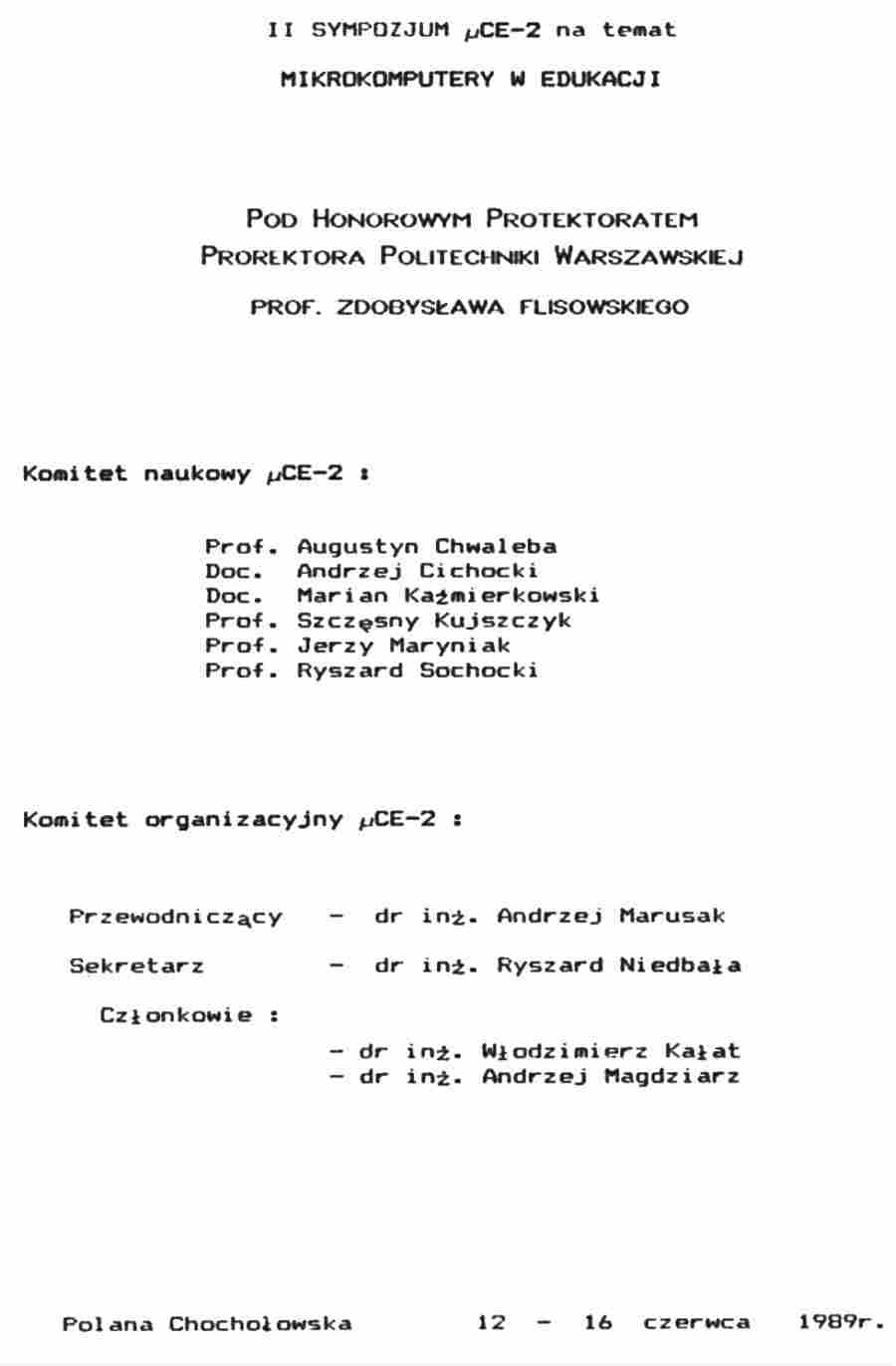 Strona redakcyjna