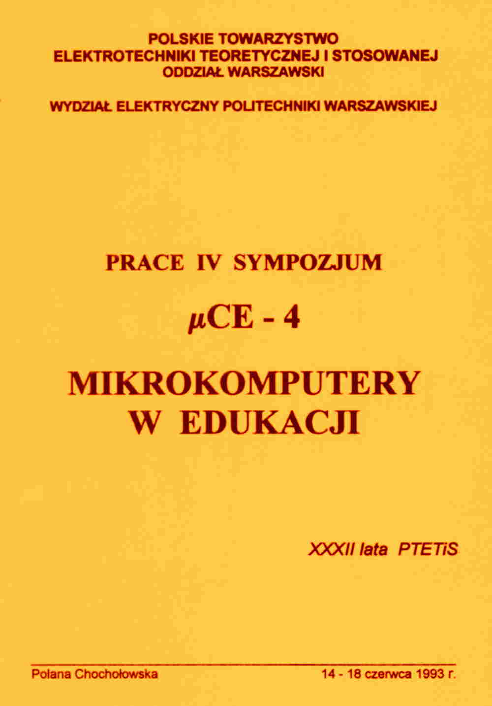 Okadka, 1993