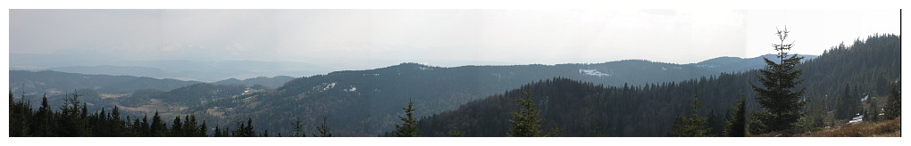 Widok na poudnie z Przysopu